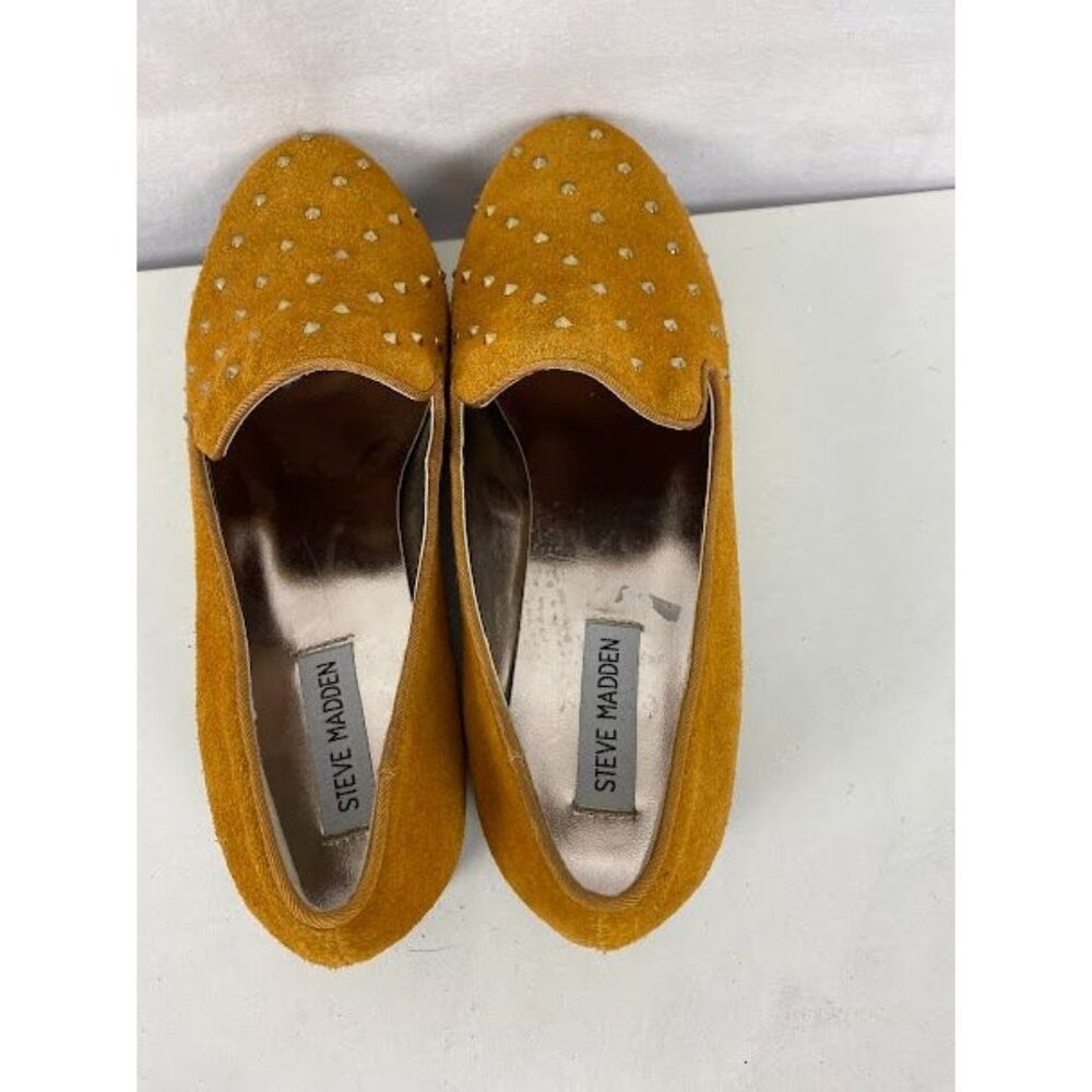 Steve‎ Madden Suede Studded Ballet Flats Women's 9.5 - Picture 3 of 6